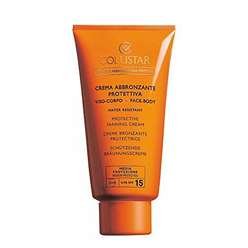 Collistar crema abbronzante protettiva viso corpo spf 15 150 ml