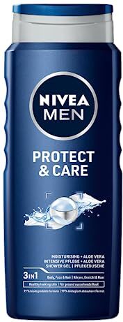 NIVEA Protect&Care Gel doccia da uomo con aloe vera 500 ml