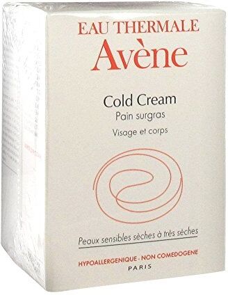 Avene Cold Cream Ultra-Rich Soap Free Cleansing Bar x2