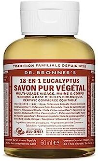 Dr. Bronner's Sapone liquido eucalipto Dr Bronner's 60 ml