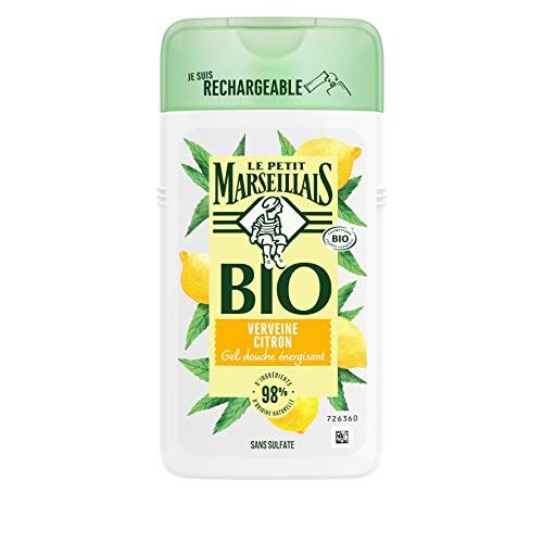 Le Petit Marseillais Gel Doccia Bio Energzzante, a pH neutro, Verbena Limone, 250 ml