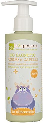 La Saponaria Bio Schiuma Detergente – Mild – Capelli e Corpo 200 ML