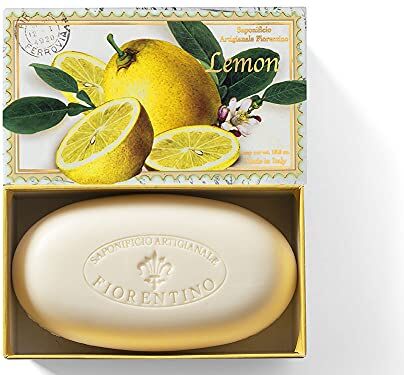 Saponificio Artigianale Fiorentino , Limone, Sapone Solido Per Le Mani 300g