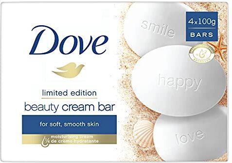 Dove Saponette, 4 X 100 g, (1 confectione da 4 pezzi x 100 g)