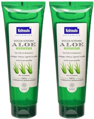 Generico Doccia Schiuma Aloe Idratante 250ml 2 confezioni