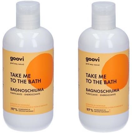 Generic 2 X Goovi Take Me To The Bath bagnoschiuma purificante e energizzante 250ml