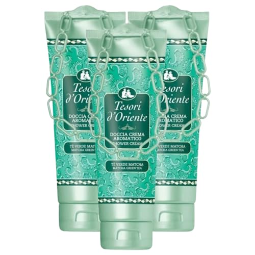 Generic Tesori D'Oriente Doccia Crema Aromatico Tè Verde Matcha 250ml (3 Doccia Crema)