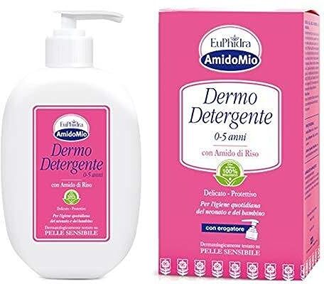 ZETA FARMACEUTICI SpA Amidomio Euphidra Dermo Detergente, Bambini 0-5 anni, 400 ml, 1 pezzo