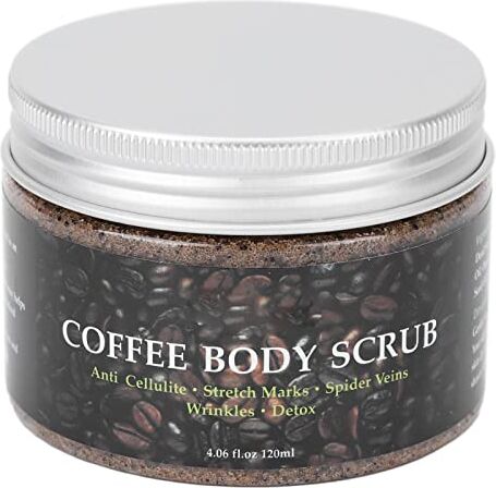 ZJchao Scrub Corpo Al Caffè Scrub Corpo Esfoliante Scrub Nutriente Al Sale del Mar Morto per la Cura Completa del Corpo 120 Ml