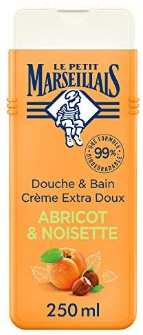 Le Petit Marseillais Doccia & Bagno Crema Extra Dolce Albicocca & Nocciola, 650 ml