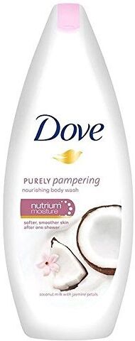 Dove Colomba Puramente Coccole Cocco Lavaggio Del Corpo 250Ml (Confezione da 2)