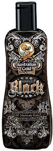 Australian Gold Lozione Sinfully Black per Tutte le tonalità di pelle, 250 ml