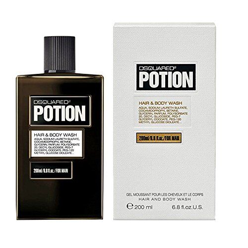 Dsquared2 Potion Gel Capelli Corpo, Uomo, 200 ml