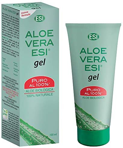 ESI 2 x Aloe Vera Gel Puro 99.9% 200 ml Idratante Nutriente Irritazioni Scottature