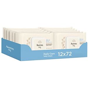Aveeno Baby Daily Care Salviettine, Salviettine umidificate neonati, Salviette neonato con Avena e Aloe, Detergente intimo neonato senza profumo, 12 confezioni da 72 pezzi – Esclusiva Amazon Aveeno Baby Daily Care Salviettine, Salviettine umidificate neonati, Salviette neonato con Avena e Aloe, Detergente intimo neonato senza profumo, 12 confezioni da 72 pezzi – Esclusiva Amazon