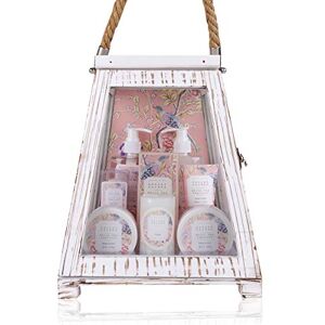 accentra Set regalo Secret Garden Bade e Doccia Set con tè bianco e albicocca, 11 pezzi accentra Set regalo Secret Garden Bade e Doccia Set con tè bianco e albicocca, 11 pezzi