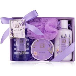 Set bagno lavanda Accentra - 4 pezzi Set bagno lavanda Accentra - 4 pezzi