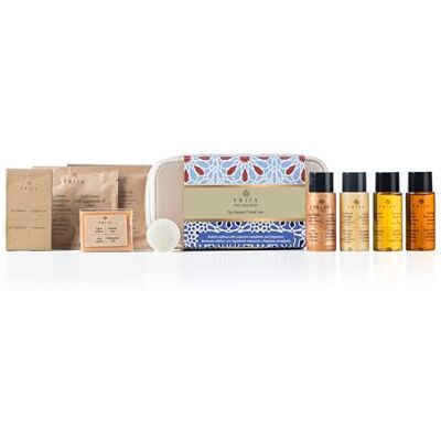 Prija Spa Renewal Travel Care Kit Luxury Travel Essentials Mini Toiletries Set for Hair & Body Fortifying Shampoo Shower Gel, Bath Foam, Lotion, Soap, Hand Cream, Lip Balm TSA Carry-On Prija Spa Renewal Travel Care Kit Luxury Travel Essentials Mini Toiletries Set for Hair & Body Fortifying Shampoo Shower Gel, Bath Foam, Lotion, Soap, Hand Cream, Lip Balm TSA Carry-On