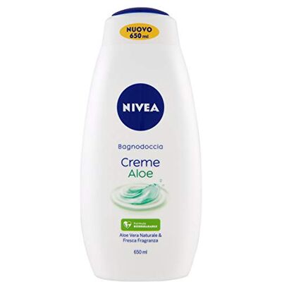 NIVEA Bagnodoccia Creme Aloe, 650ml NIVEA Bagnodoccia Creme Aloe, 650ml