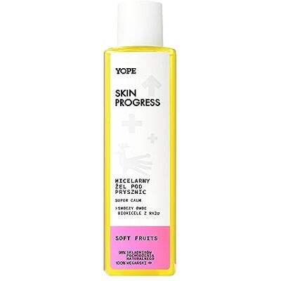 Yope Gel Doccia Micellare SUPER CALM con Biomicelle di Riso Lenitivo e Rigenerante Vegan Cruelty‑Free Dermatologicamente Testato 200 ml Yope Gel Doccia Micellare SUPER CALM con Biomicelle di Riso Lenitivo e Rigenerante Vegan Cruelty‑Free Dermatologicamente Testato 200 ml