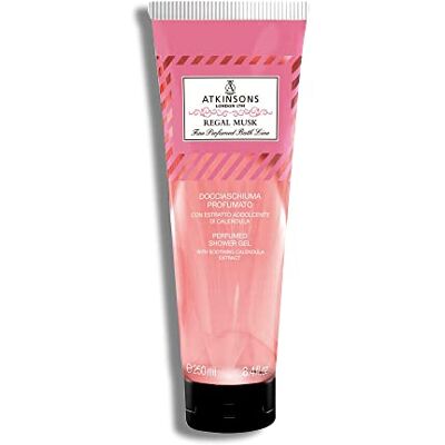 Atkinsons Fine Perfumed Line Bath Gel Doccia Regal Musk, 250 ml 1 Unità Atkinsons Fine Perfumed Line Bath Gel Doccia Regal Musk, 250 ml 1 Unità