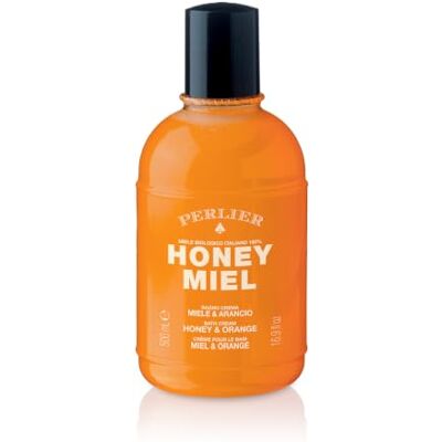 Perlier Honey Miel Bagno Crema Miele e Arancio 500ml, Bagnoschiuma Idratante e Rigenerante con Miele Bio 100% Italiano, Aroma Energizzante per Calmare Tensioni, Ideale per Relax di Tutta la Famiglia Perlier Honey Miel Bagno Crema Miele e Arancio 500ml, Bagnoschiuma Idratante e Rigenerante con Miele Bio 100% Italiano, Aroma Energizzante per Calmare Tensioni, Ideale per Relax di Tutta la Famiglia