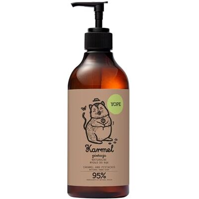 Yope Sapone Liquido Per Le Mani Lisciante E Nutriente Pantenolo E Allantina 96% Di Ingredienti Di Origine Naturale Vegano Profumo Caramello E Pistacchio 500ml Yope Sapone Liquido Per Le Mani Lisciante E Nutriente Pantenolo E Allantina 96% Di Ingredienti Di Origine Naturale Vegano Profumo Caramello E Pistacchio 500ml