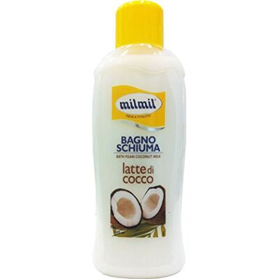 Milmil 12 x MIL MIL Bagno Schiuma Latte Di Cocco 1000 Ml Milmil 12 x MIL MIL Bagno Schiuma Latte Di Cocco 1000 Ml