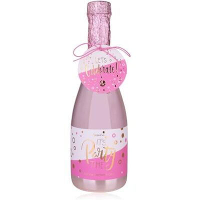 accentra Gel doccia LET'S CELEBRATE in bottiglia da spumante da donna, 780 ml, doccia per la cura come regalo in effetto bottiglia, tea rosa e velluto, per bagno e doccia, idea regalo per compleanno e accentra Gel doccia LET'S CELEBRATE in bottiglia da spumante da donna, 780 ml, doccia per la cura come regalo in effetto bottiglia, tea rosa e velluto, per bagno e doccia, idea regalo per compleanno e
