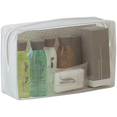 More Set Cortesia 24 Ospiti Flower Fragranza Tè Bianco Shampoo, Gel Doccia, Crema, Gel Intimo, Sapone e Accessori Per Hotel e B&B More Set Cortesia 24 Ospiti Flower Fragranza Tè Bianco Shampoo, Gel Doccia, Crema, Gel Intimo, Sapone e Accessori Per Hotel e B&B