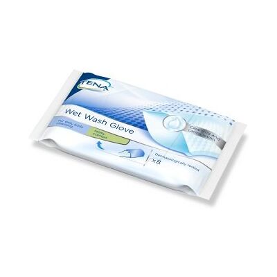TENA Manopole pre imbevute per detersione corpo Wet Wash Glove TENA Manopole pre imbevute per detersione corpo Wet Wash Glove