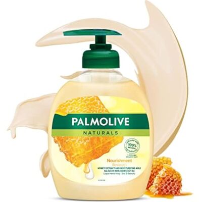 Palmolive Naturals Sapone Liquido Latte e Miele, 300 ml, la confezione può variare Palmolive Naturals Sapone Liquido Latte e Miele, 300 ml, la confezione può variare