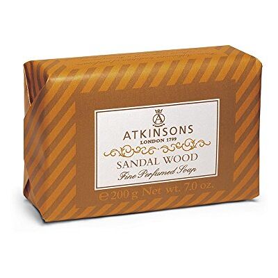 Atkinsons Sandal Wood Sapone, 200 g Atkinsons Sandal Wood Sapone, 200 g
