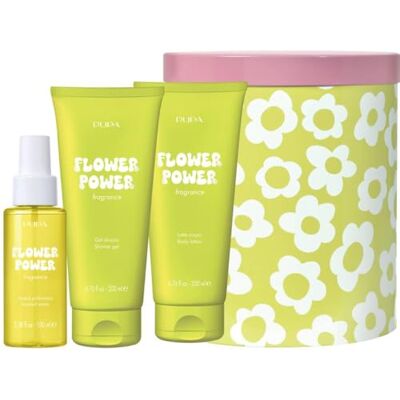 Pupa Happy Box Flower Power Confezione Regalo Gel Doccia 200ml Latte Corpo 200ml Acqua Profumata 100ml Pupa Happy Box Flower Power Confezione Regalo Gel Doccia 200ml Latte Corpo 200ml Acqua Profumata 100ml
