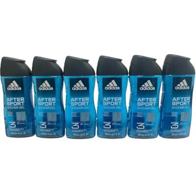 Adidas 6 gel doccia Hair & Body da 250 ml Adidas 6 gel doccia Hair & Body da 250 ml