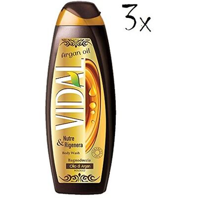 Vidal Argan Oil, olio di argan, 3 flaconi da 500 ml (etichetta in lingua italiana non garantita) Vidal Argan Oil, olio di argan, 3 flaconi da 500 ml (etichetta in lingua italiana non garantita)