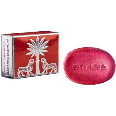 ORTIGIA Pomegranate Scented Soap Bar Glycerine Melograno Sicilia Gift 40g ORTIGIA Pomegranate Scented Soap Bar Glycerine Melograno Sicilia Gift 40g