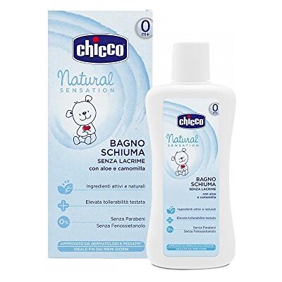 Chicco BAGNOSCHIUMA 500ML SENZA LACRIME NATURALE CON ALOE E CAMOMILLA NATURAL SENSATION Chicco BAGNOSCHIUMA 500ML SENZA LACRIME NATURALE CON ALOE E CAMOMILLA NATURAL SENSATION