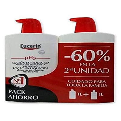 Eucerin Locion Enriquecida 1L Duplo Eucerin Locion Enriquecida 1L Duplo