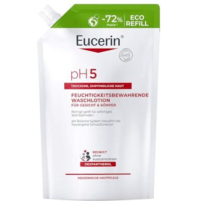 Eucerin pH5 Sacchetto di ricarica per lozione, 750 ml, gel Eucerin pH5 Sacchetto di ricarica per lozione, 750 ml, gel