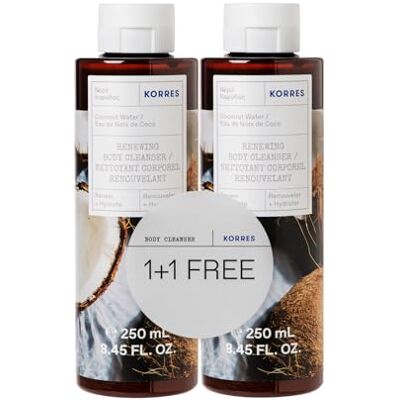 KORRES Set di gel doccia 1+1 acqua di cocco KORRES Set di gel doccia 1+1 acqua di cocco
