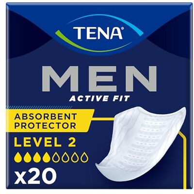 TENA Men Absorbent Protector Level 2 20Uds TENA Men Absorbent Protector Level 2 20Uds