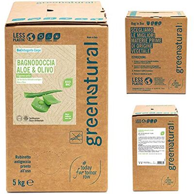 Greenatural Bagnodoccia ALOE & OLIVO ecobio 5 Kg Greenatural Bagnodoccia ALOE & OLIVO ecobio 5 Kg