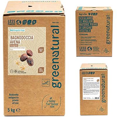 Greenatural BAG 5 Kg Bagnodoccia AVENA & KARITE' ecobio Greenatural BAG 5 Kg Bagnodoccia AVENA & KARITE' ecobio