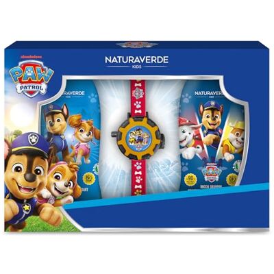 Naturaverde Paw Patrol Gift Set Doccia Shampoo 250ml, Bagnoschiuma 250ml e Orologio Proiettore da Polso Naturaverde Paw Patrol Gift Set Doccia Shampoo 250ml, Bagnoschiuma 250ml e Orologio Proiettore da Polso