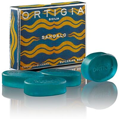 ORTIGIA Sandalo Scatola Saponi 4 x 40 gr ORTIGIA Sandalo Scatola Saponi 4 x 40 gr