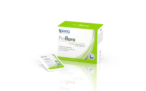 GUNA Proflora 30 Bustine -Integratore Alimentare di Microrganismi Probiotici Microincapsulati