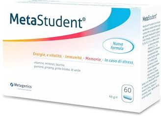 Metagenics MetaStudent Sostegno Ottimale Degli Studenti 60 Compresse