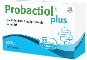 Metagenics Probactiol Plus Equilibrio della Flora Intestinale Sostiene l’Immunità 60 Capsule