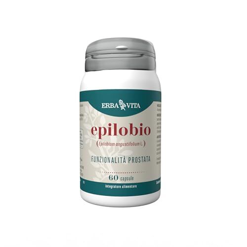 ERBA VITA Integratore Alimentare di Epilobio 60 Capsule Utile al benessere della prostata